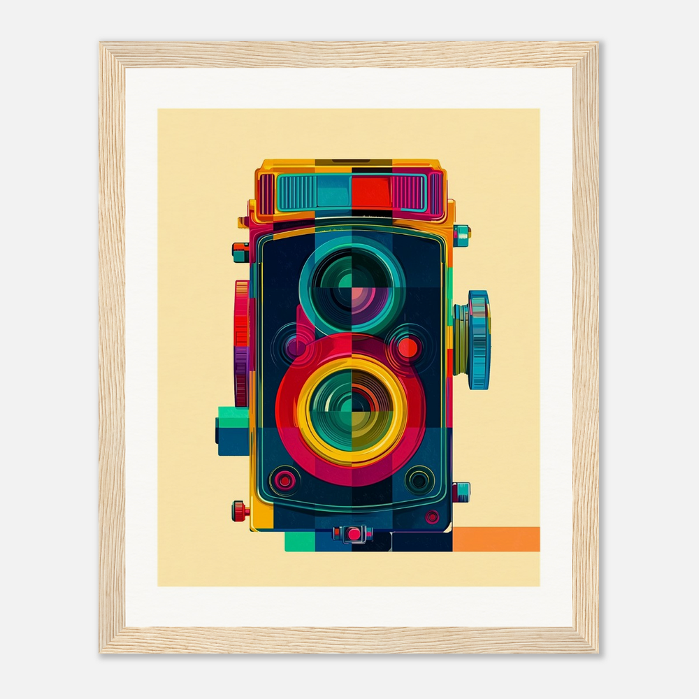 POP POSTER FRAMED