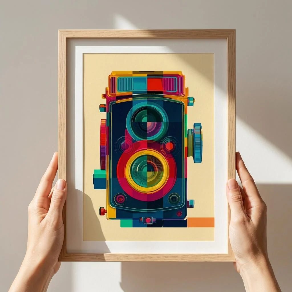 POP POSTER FRAMED