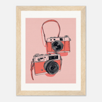 FRAMED PRODUCT YOU ME IN PINK