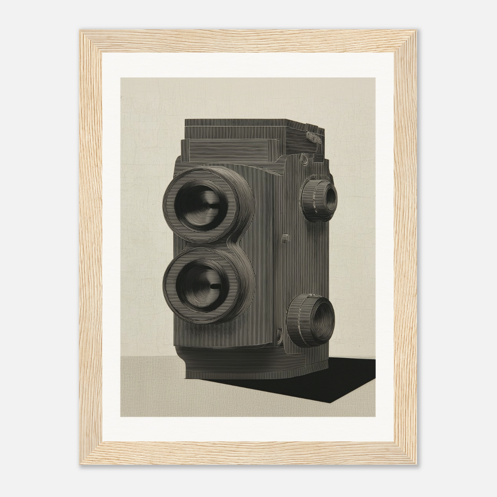 FRAMED PRODUCT TWIN LENS GRAPHIC 120