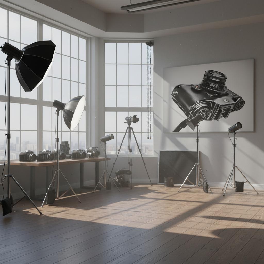 Black and White Camera Print Poster #1 – Perfect for Photography Enthusiasts