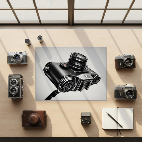 Black and White Camera Print Poster #1 – Perfect for Photography Enthusiasts