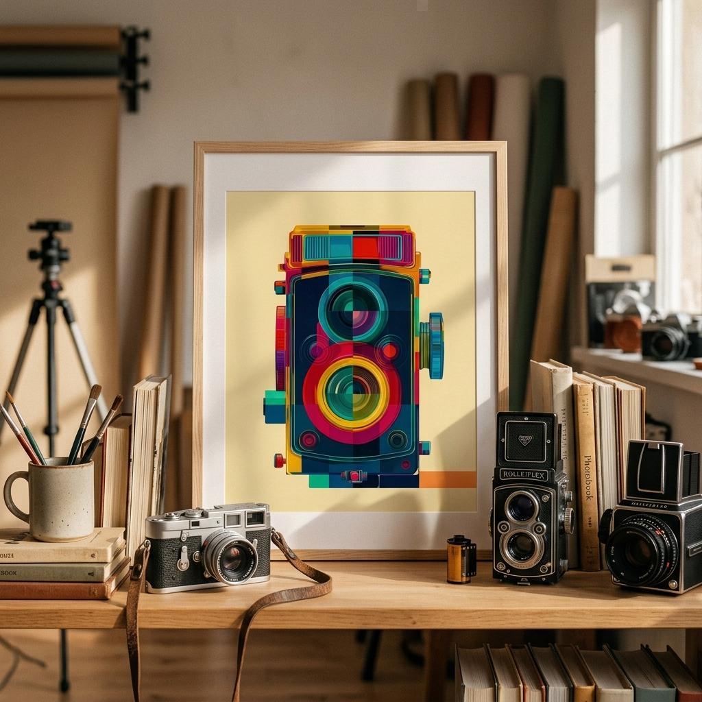 POP POSTER FRAMED