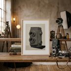 FRAMED PRODUCT TWIN LENS GRAPHIC 120