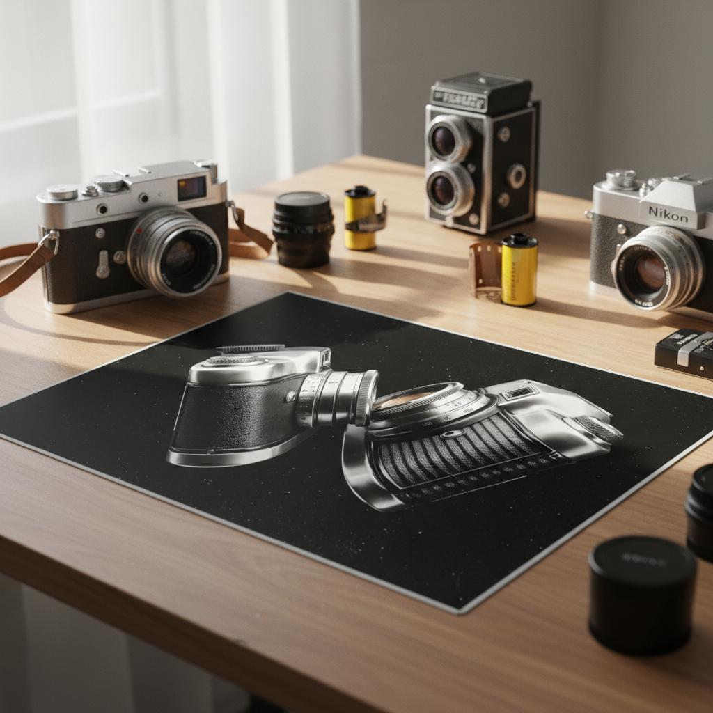 STELLAR DUO Camera Print Poster #1 – Perfect for Photography Enthusiasts