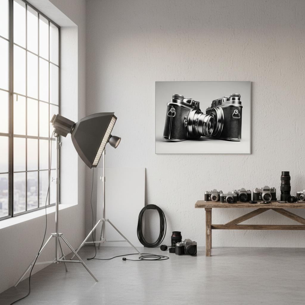 IT TAKES TWO Camera Print Poster #1 – Perfect for Photography Enthusiasts
