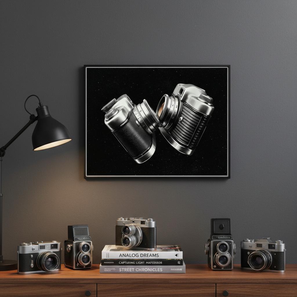 STELLAR DUO Camera Print Poster #1 – Perfect for Photography Enthusiasts