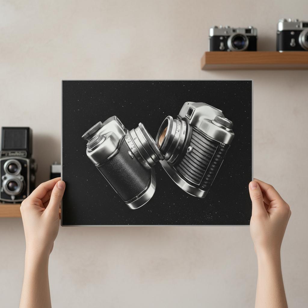 STELLAR DUO Camera Print Poster #1 – Perfect for Photography Enthusiasts