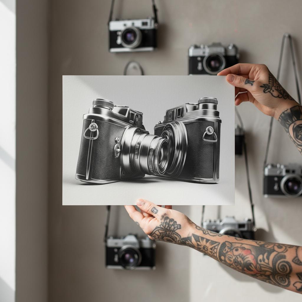 IT TAKES TWO Camera Print Poster #1 – Perfect for Photography Enthusiasts